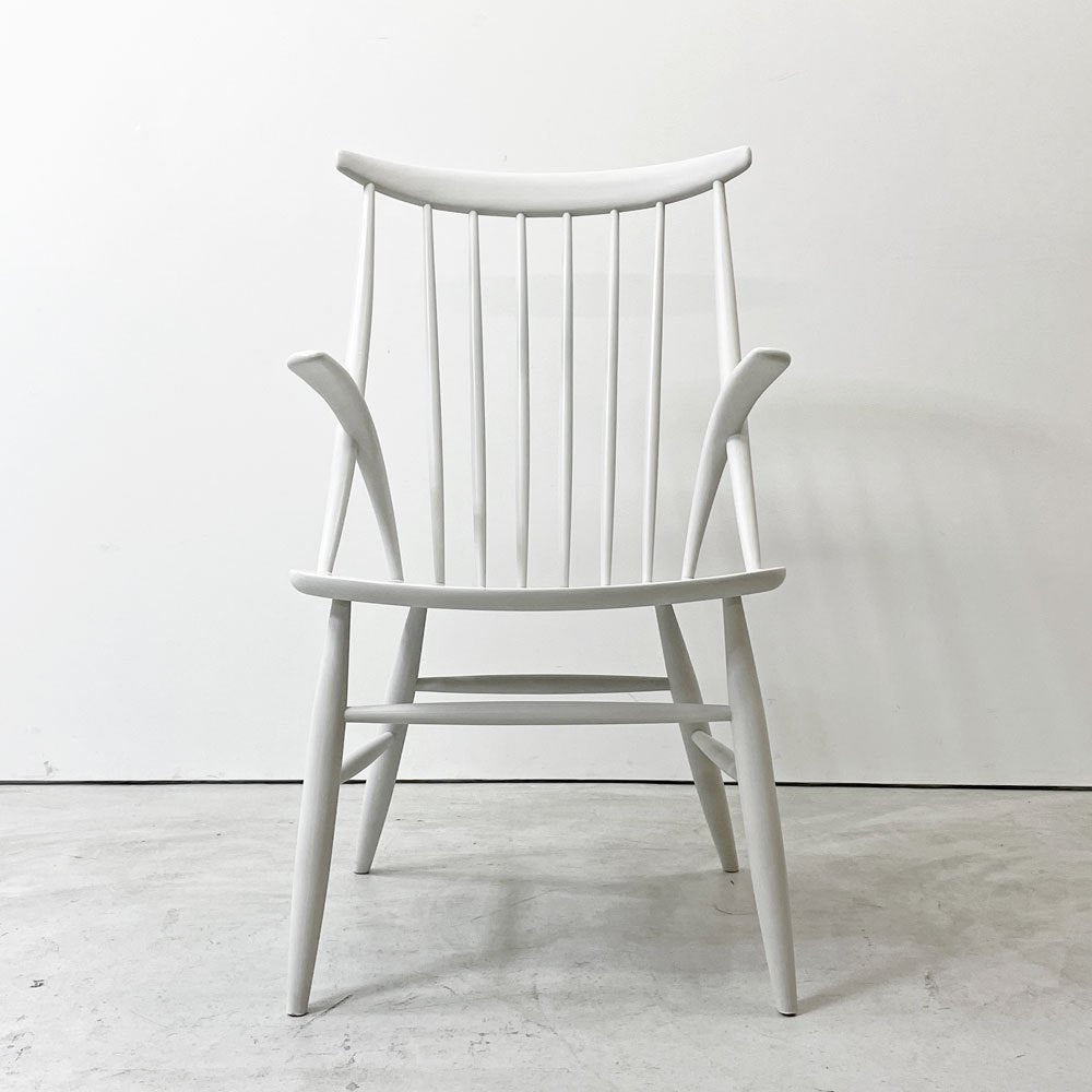 アイラーセン Eilersen IW2 CHAIR スポークバックチェア イージーチェア ホワイト ビーチ材 アイラーセン120周年 アクタス100脚限定 イルム・ヴィッケルソー 北欧 デンマーク ●