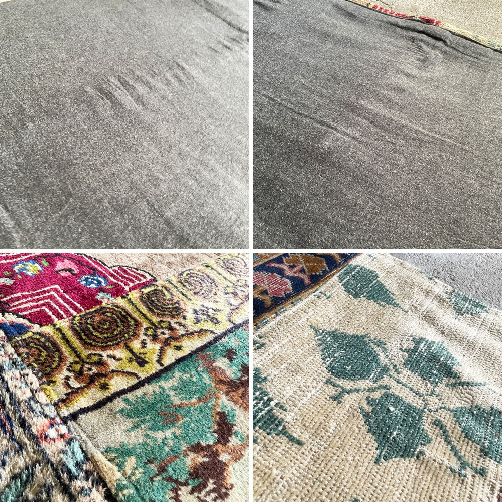 エスニコン EthniCon ビンテージ  オールドキリム パッチワークラグ ウール トルコ絨毯 オールドキリム 155×200cm コンランショップ取扱 ■