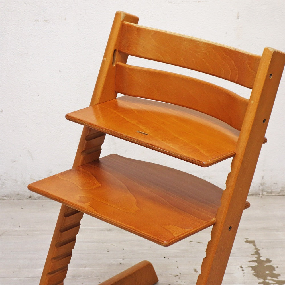ストッケ STOKKE トリップトラップ TRIPP TRAPP ベビーチェア キッズチェア S/N無し ノルウェー 北欧家具 A ●