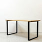 かなでもの KANADEMONO ザ・テーブル THE TABLE デスク ダイニングテーブル W140cm 杉無垢材天板 ウレタン塗装 スクエアレッグ 参考定価 ￥59,800- ●
