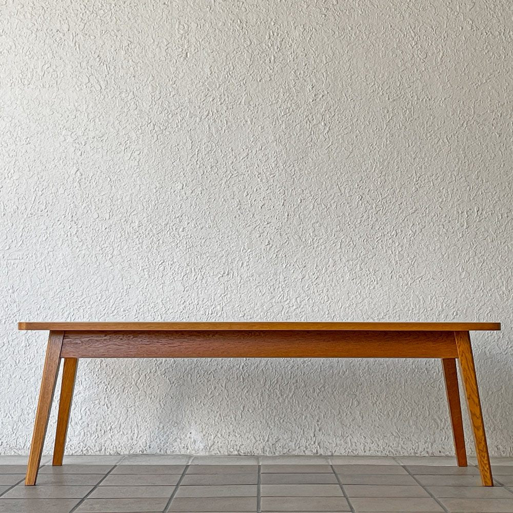 パシフィックファニチャーサービス P.F.S. ローテーブル DH TEA TABLE Lサイズ W120cm ナラ材 ライトブラウン ◇