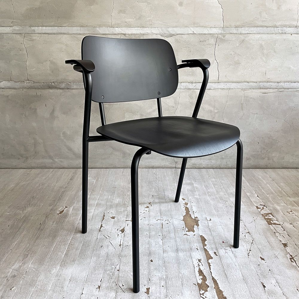 アルテック artek ルッキ チェア LUKKI Chair ダイニングチェア バーチ材 ブラックラッカー イルマリ・タピオヴァーラ  フィンランド 北欧家具 2025年製 美品 ♪