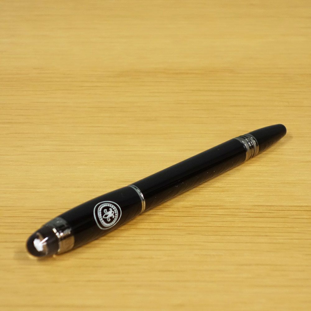 モンブラン MONTBLANC スターウォーカー ミッドナイトブラック ファインライナー ボールペン コニャック「ルイ13世」コラボレーションモデル ◎