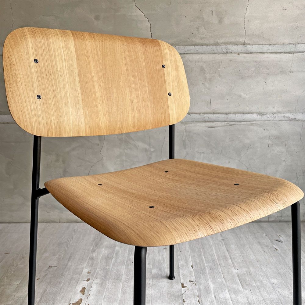 ヘイ HAY ソフトエッジ SOFT EDGE 40 ダイニングチェア オーク材 ナチュラル スチール スタッキング イスコス・ベルリン 北欧 デンマーク B ♪