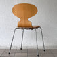 フリッツハンセン Fritz Hansen アントチェア 4本脚 ナチュラルビーチ ラッカー アルネ・ヤコブセン 北欧家具 D ◇