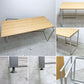ビスレー BISLEY デスクプラン DESK PLAN Lフット ワーキングテーブル デスク オーク メラミン天板 スチール脚 W170cm イギリス ●