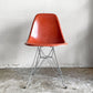 ハーマンミラー Herman Miller サイドシェルチェア セカンド 2nd FRP エッフェルベース ジンク テラコッタ ビンテージ イームズ ミッドセンチュリー ■
