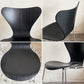 フリッツハンセン Fritz Hansen セブンチェア ダイニングチェア カラードアッシュ ブラック アルネ・ヤコブセン 北欧 デンマーク 定価￥75,680- ■