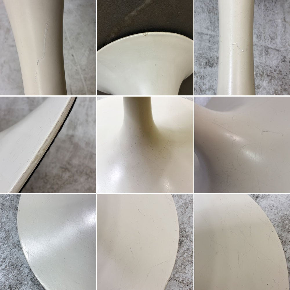 ノル ノール Knoll ビンテージ チューリップ スツール 回転式 エーロ・サーリネン  Eero Saarinen スペースエイジ ミッドセンチュリー A ●