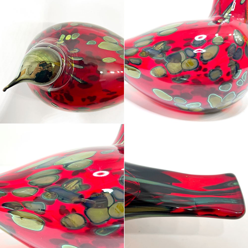 イッタラ iittala バーズバイトイッカ Birds by Toikka コマドリ クランベリー オイバ・トイッカ イッタラバード 北欧家具雑貨 ●
