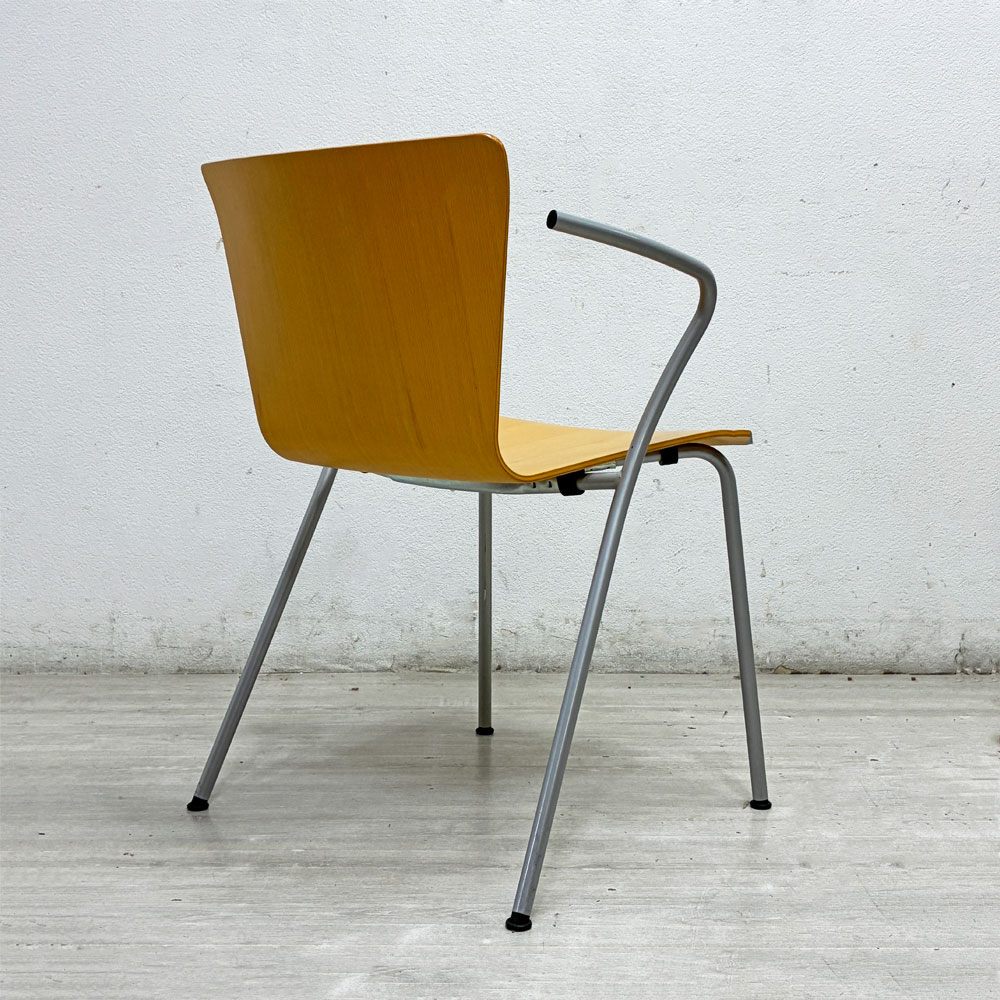 フリッツハンセン Fritz Hansen ヴィコ デュオ Vico Duo アームチェア ビーチ材 ナチュラル ヴィコマジストレッティ デンマーク ●