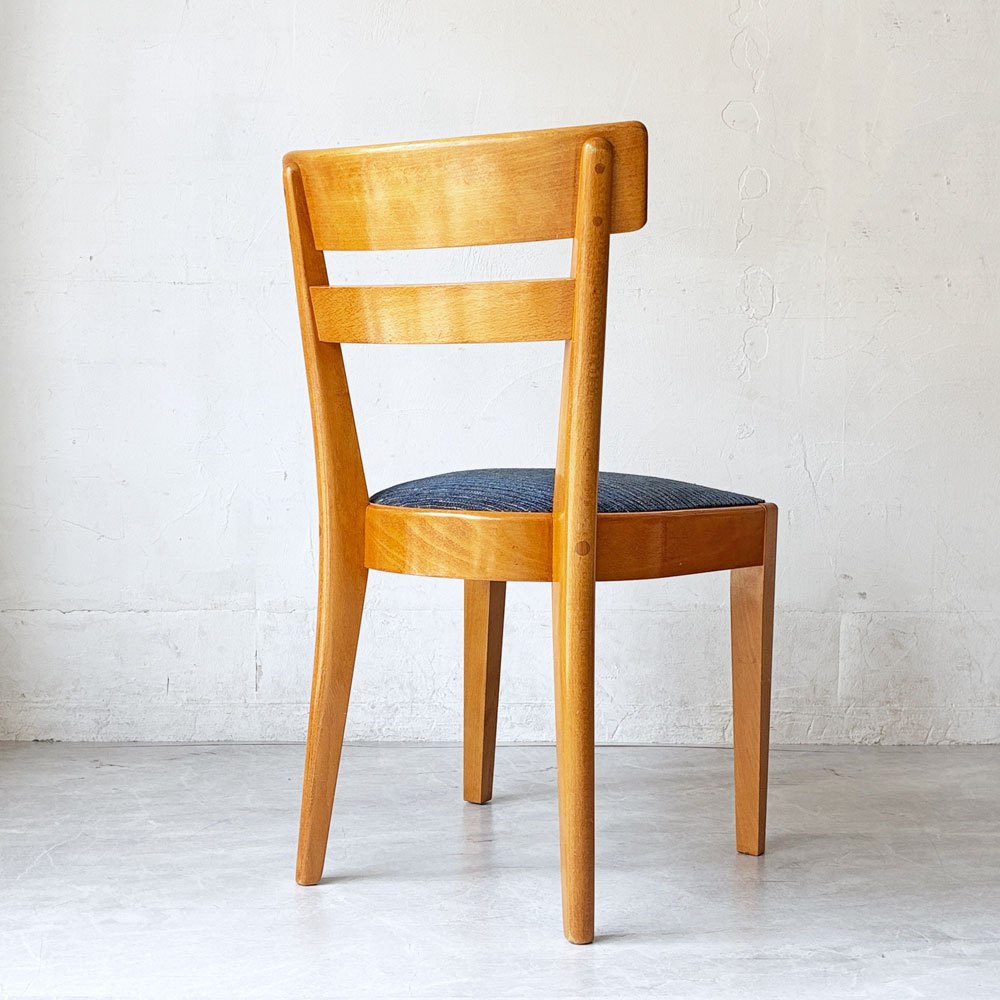 パシフィックファニチャーサービス P.F.S. デペンデントハウス DH ダイニング チェア ブナ材 ファブリック座面 参考￥57,200- ★