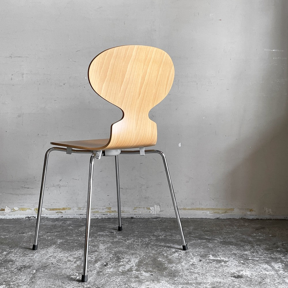 フリッツハンセン Fritz Hansen 3101 アリンコチェア アントチェア 4本脚 ビーチ材 ナチュラル ラッカー仕上げ アルネ・ヤコブセン デンマーク 北欧家具 A ■