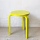 アルテック artek スツール60 3本脚 80周年記念モデル イエロー DOVER STREET MARKET GINZA BY KLEIN DYTHAM アルヴァ・アアルト Alvar Aalto 希少 ★