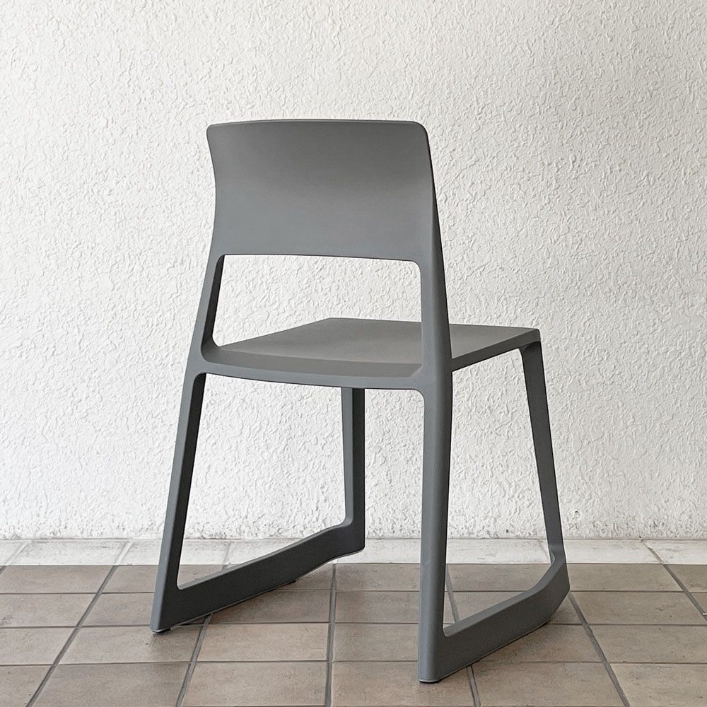 ヴィトラ Vitra ティプトン Tip Ton ワークチェア ダイニングチェア デスクチェア バサルト スタッキング チルト機能 定価￥50,600- ◇