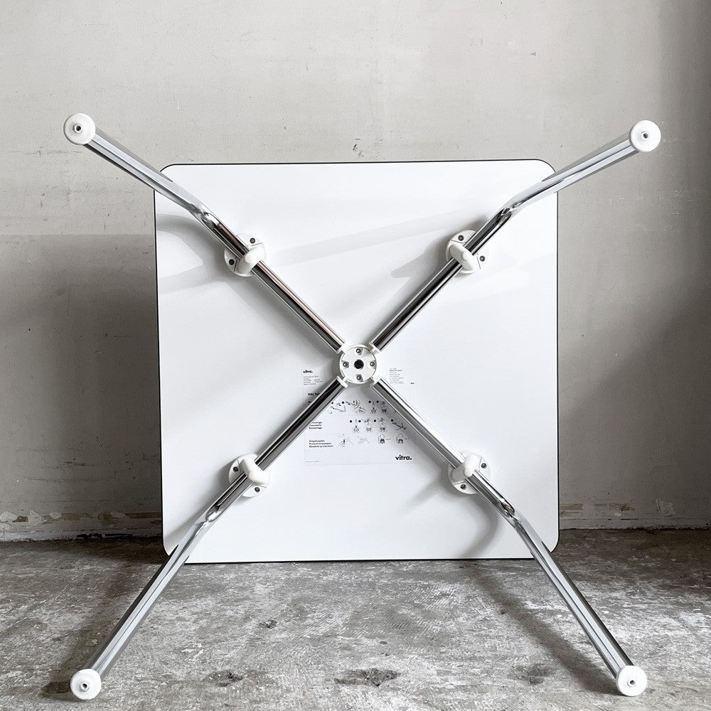 ヴィトラ vitra ハルテーブル HAL Table Square ダイニングテーブル スクエア ホワイト W75cm ジャスパー・モリソン 廃番 ■