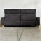 クラッシュゲート CRASH GATE グリード 電動 リクライナー ソファ 2.5人掛け GREED Recliner sofa 2.5P 太畝ブラックコーデュロイ 参考価格24.2万円 関家具 〓