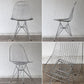 ヴィトラ vitra ワイヤーチェア Eames Wire Chair DKR5 エッフェルベース クローム シートパッド付 レッド C&R イームズ ミッドセンチュリー ◇