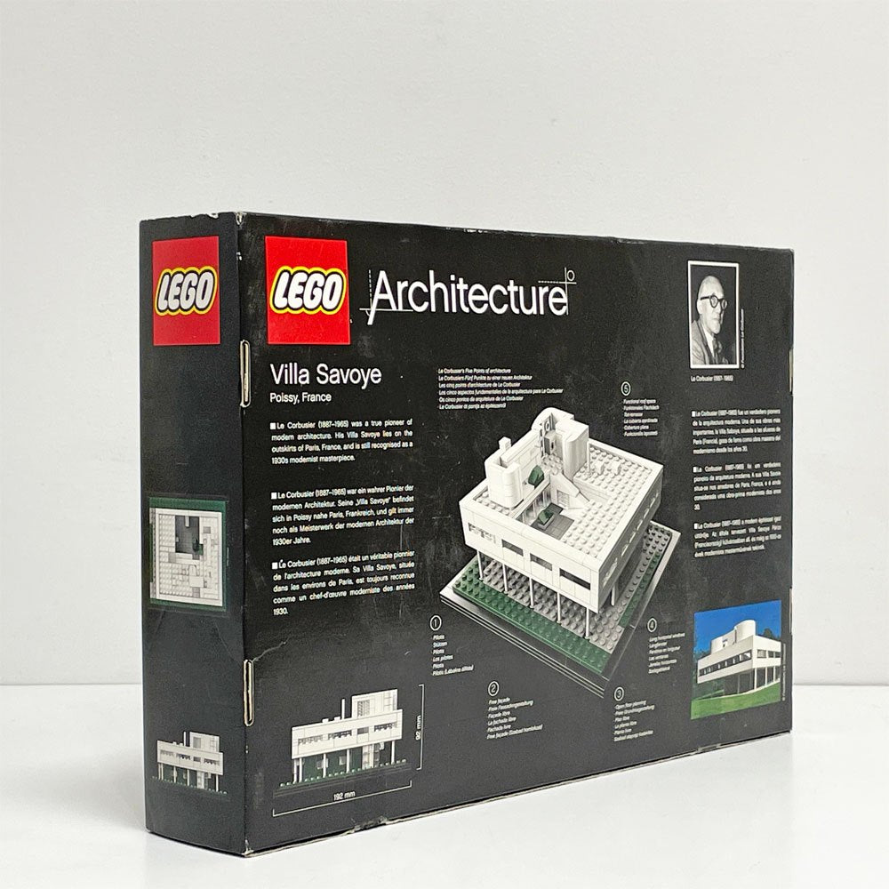 レゴ LEGO アーキテクチャー Architecture サヴォア邸 Villa Savoye 21014 ル・コルビュジェ Le Corbusier 箱付き 未組み立て品 デンマーク●