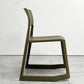 ヴィトラ Vitra ティプトン Tip Ton ワークチェア ダイニングチェア デスクチェア オリーブ スタッキング チルト機能 定価￥40.700- ●
