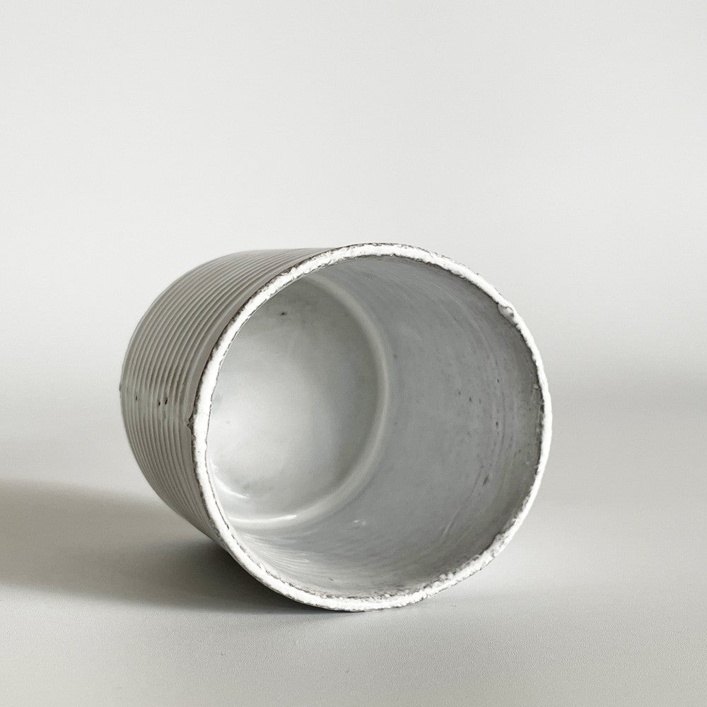 アスティエ・ド・ヴィラット Astier de Villatte コンセルブ Conserve ミニフラワーベース H6.5cm フランス 定価¥17,600- ■