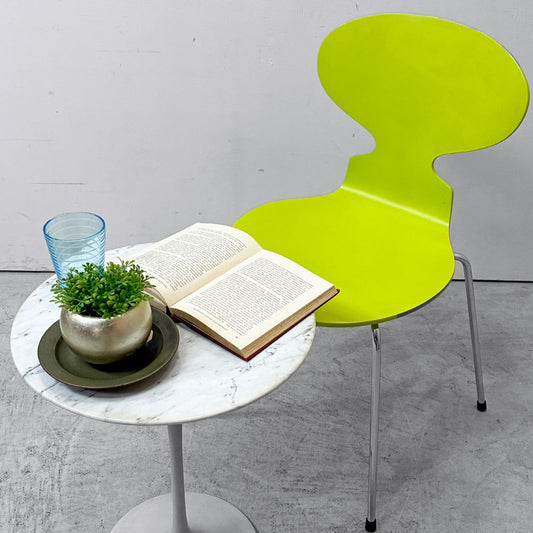 フリッツハンセン Fritz Hansen アントチェア ANT CHAIR 4本脚  ヴァーナルグリーン ライムカラー ラッカー仕上げ アルネ・ヤコブセン デンマーク 北欧家具  ●