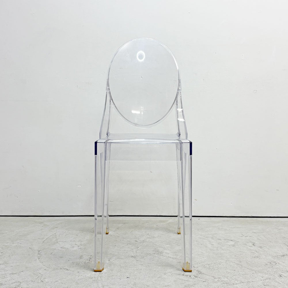 カルテル Kartell ビクトリア ゴースト Victoria Ghost クリスタル ダイニングチェア フィリップ・スタルク Philippe Starck イタリアモダン A ●