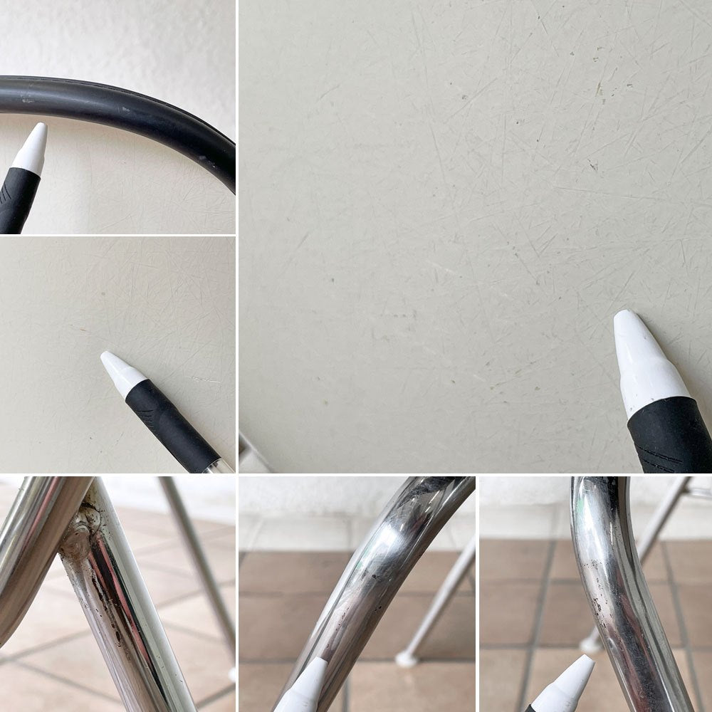 ハーマンミラー Herman Miller サイドシェルチェア セカンド 2nd ビンテージ アプホルスター スクールベース 肘掛けテーブル付 イームズ ミッドセンチュリー A ◇