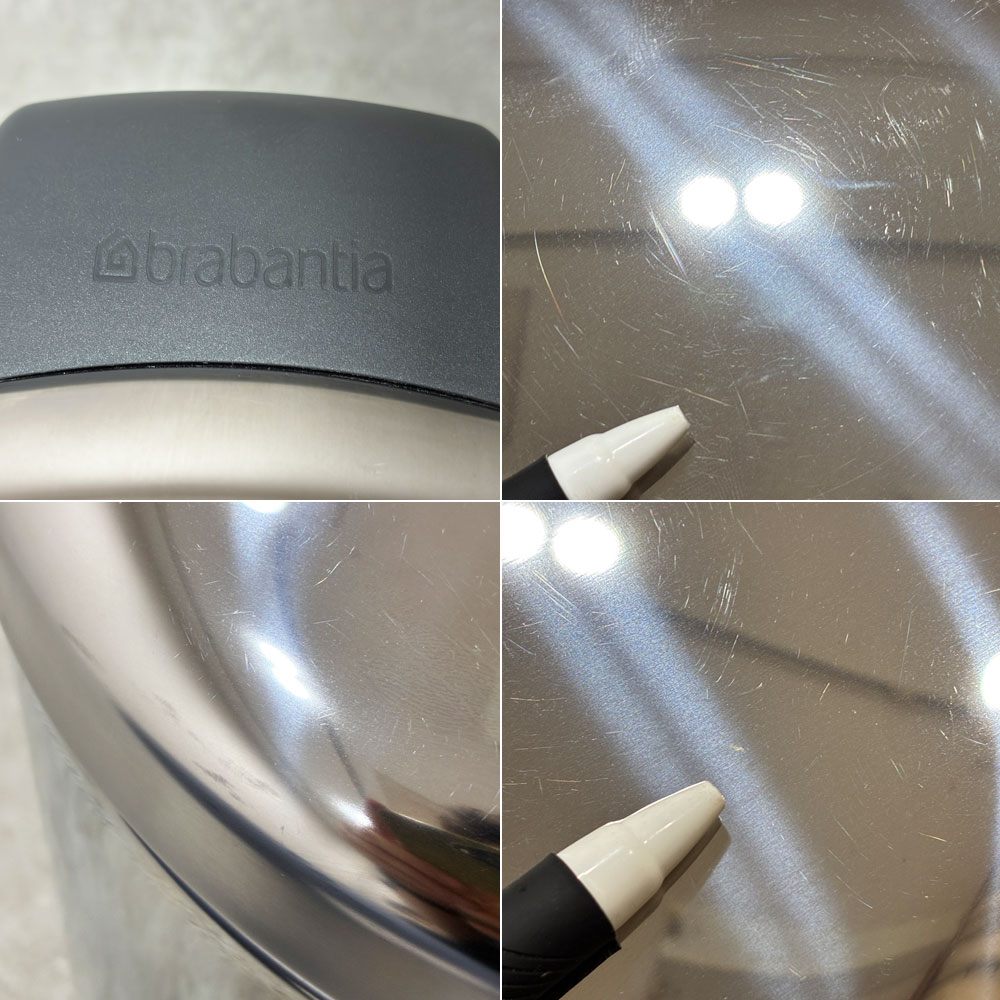 ブラバンシア brabantia ペダルビン NEWICON 30L ダストボックス ゴミ箱 ステンレス ●
