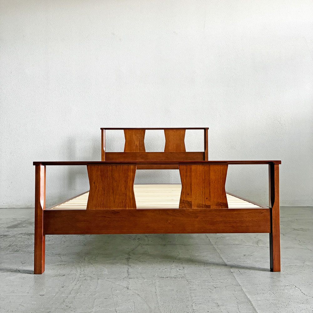 アクメファニチャー ACME Furniture ブルックス BROOKS BED ベッドフレーム セミダブル L204cm アメリカンビンテージスタイル 定価￥89,100- 〓