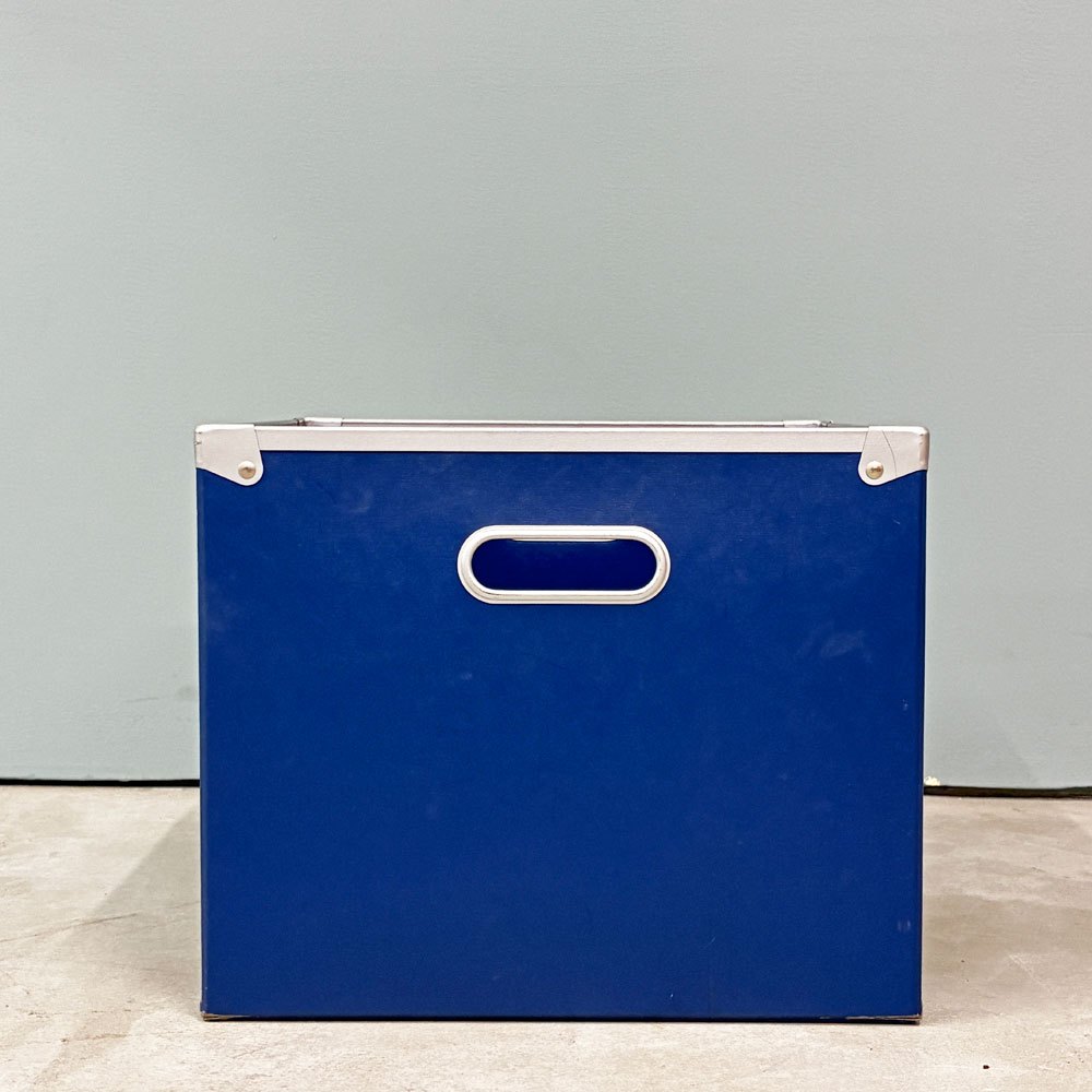 ユーエスエムハラー USMハラー USM Haller モジュラーファニチャー 純正 パスコボックス ブルー W34×W34 A ◎