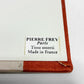 ピエールフレイ Pierre Frey スケッチブック ノートブック アルバム オレンジ 箱付き 未使用品 ●