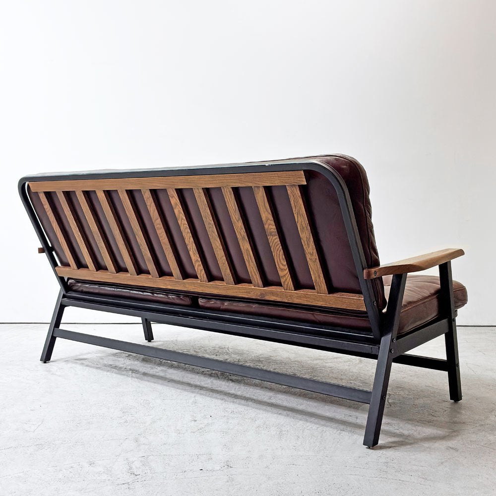アクメファニチャー ACME Furniture グランドビュー 2.5Pソファ GRANDVIEW SOFA レザー 本革 インダストリアル 廃番 参考価格約￥225,000- ●