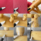 ストッケ STOKKE ヴァリエ VARIER マルチバランス MULTI バランスチェア 学習椅子 ファブリック レッド 北欧 ノルウェー ◇