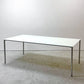 フリッツハンセン Fritz Hansen プラーノ PLANO ダイニングテーブル W200×D100cm ガラス天板 裏面焼付塗装 北欧 デンマーク モダンデザイン ●