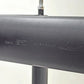 カッシーナ Cassina ル・コルビジェ LC6 ダイニングテーブル ターブル テューブ ダヴィオン テーブル 6 TABLE TUBE D’AVION テクスチャーガラス天板 ブラック ●