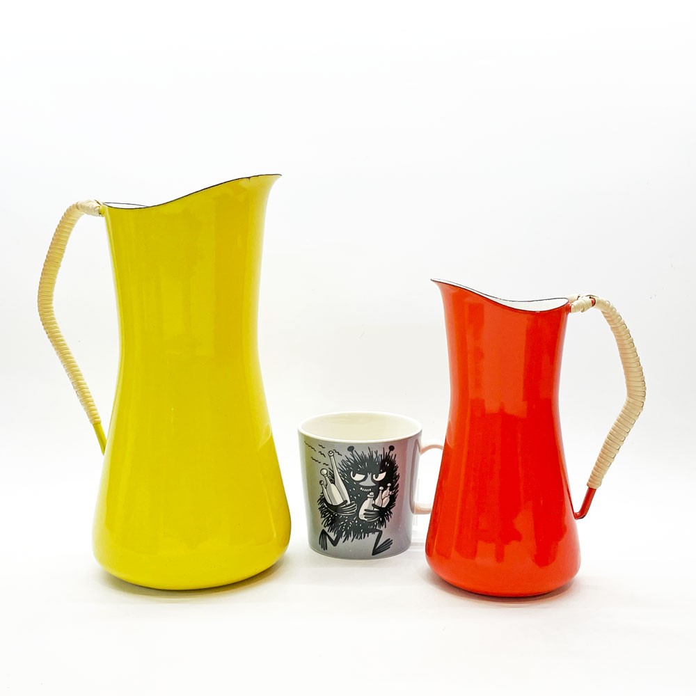ダンスク DANSK コベンスタイル Koben style ホーロー ピッチャー レッド H18cm 琺瑯 ジャグ イェンス・クイストゴー Jens Quistgaard ★