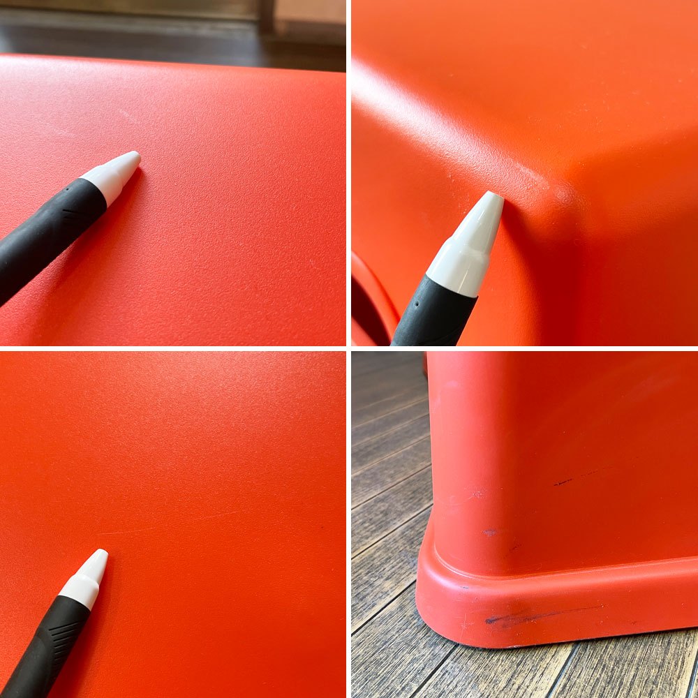 ヴィトラ vitra スツール ツール STOOL TOOL コンスタンチン・グルチッチ スタッキング ポピーレッド スイス 定価48,400円 ◎