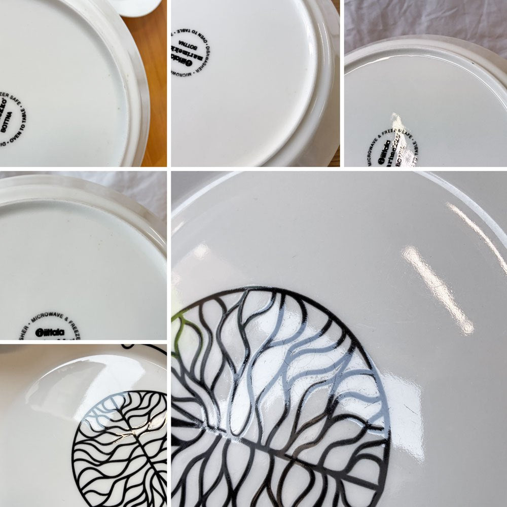 イッタラ × マリメッコ iittala × marimekko ボットナ BOTTNA プレート 21cm 2枚セット アンナ・ダニエルソン Anna Danielsson 北欧食器 フィンランド 廃番 C ◇