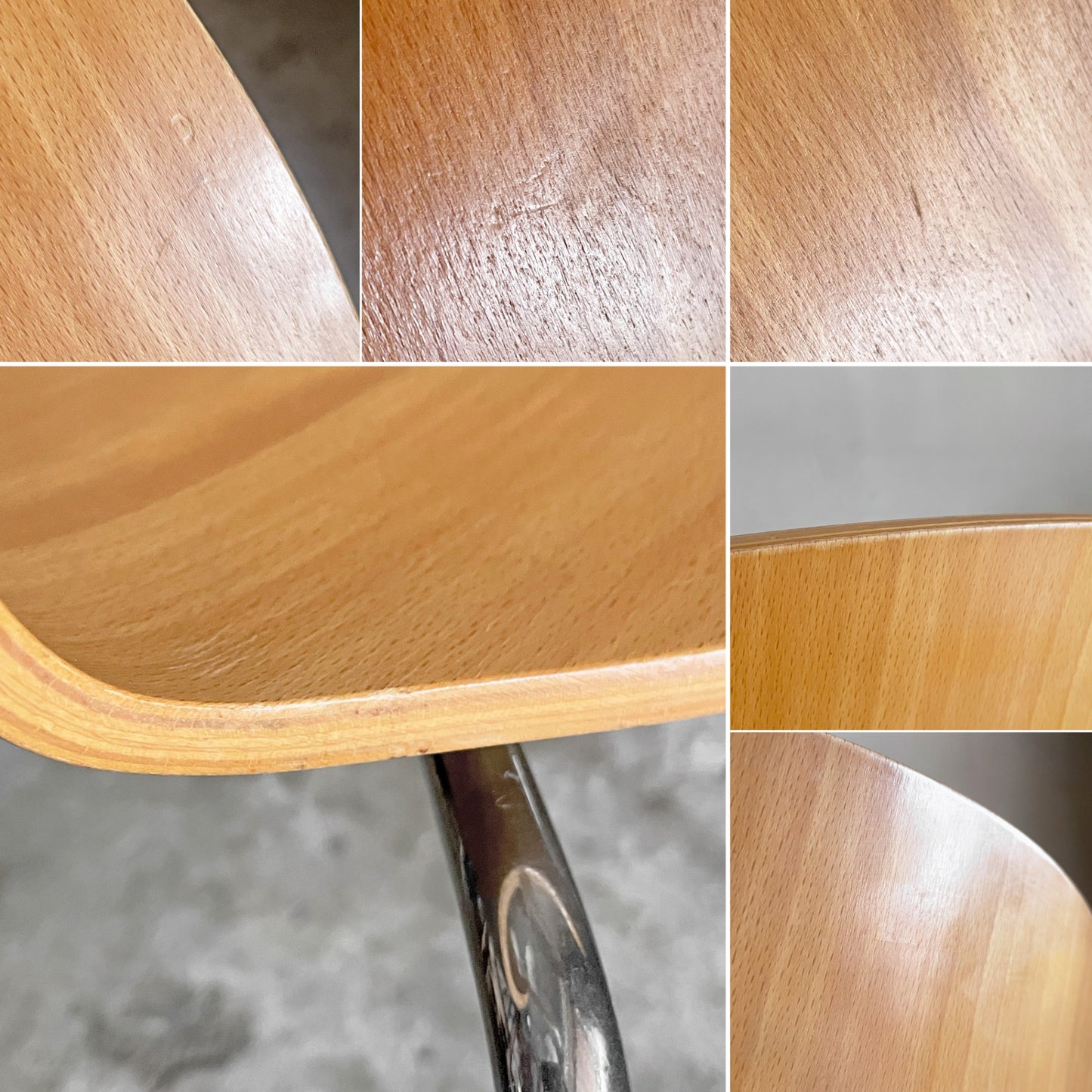 フリッツハンセン Fritz Hansen 3101 アリンコチェア アントチェア 4本脚 ナチュラルビーチ ラッカー仕上げ フェルトグライズ アルネ・ヤコブセン A ■