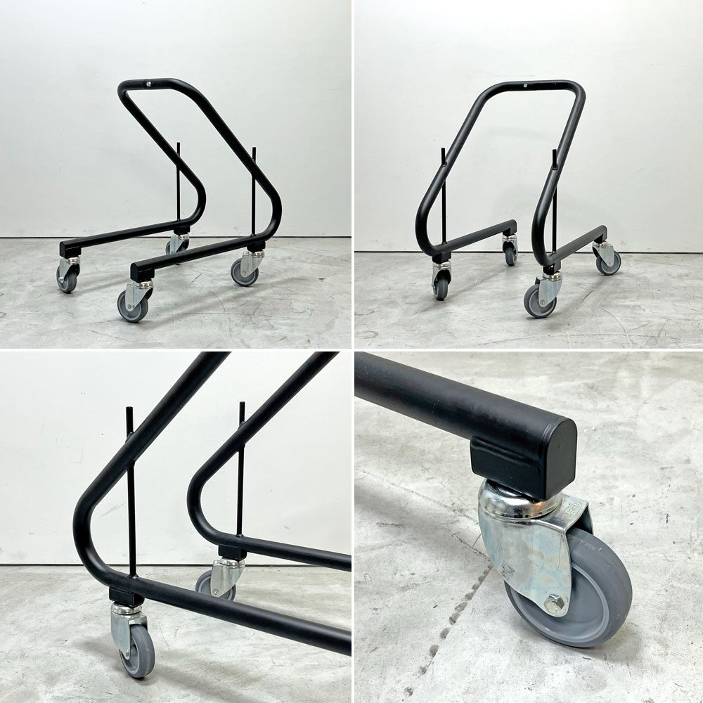エンゲルブレヒト Engelbrechts チャリック CHAIRIK 101 スタッキングチェア 6脚＆専用トローリーセット エリック・マグヌッセン ●