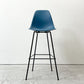 ハーマンミラー Herman Miller イームズプラスチックシェルスツール バーハイトスツール H115.5cm ポリプロピレン製 ブルー ミッドセンチュリー B ●