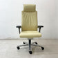 ウィルクハーン Wilkhahn オン チェア ON Chair ハイバック アームチェア 総本革 ヘッドレスト付 オフィスチェア ●