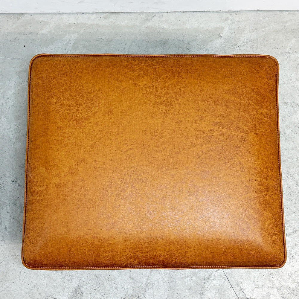 リラックスフォーム RELAX FORM コロンバス オットマン w70cm レザーテックス 関家具 ●
