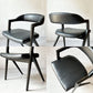 スクエアルーツ SQUARE ROOTS ランナチェア LANNA CHAIR ダイニングチェア アームチェア オーク材×牛革 レザー 美品 参考価格￥77,000- A ★