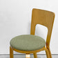 アルテック artek チェア66 CHAIR66 ダイニングチェア ナチュラルラッカー バーチ材 ファブリックシート アルヴァ・アアルト フィンランド 北欧家具 ビンテージ B ●