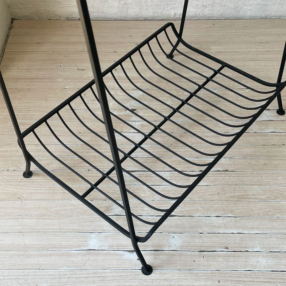 ウニコ unico ステラ STELLA ワイドハンガー ハンガーラック アイアン ブラック H156cm インダストリアル レトロ ★