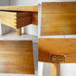 イクスス ikususu FURNITURE ダイニングテーブル アルダー材 W130cm 抽斗1杯 北欧デザイン ナチュラルモダン 定価￥205,700- ★