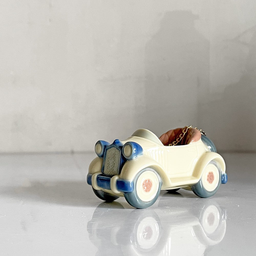 リヤドロ LLADRO リトル・ロードスター Little Roadstar クリスマスオーナメント 箱付 陶器 ビンテージ スペイン ■