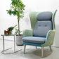 フリッツハンセン Fritz Hansen ロオチェア RO JH1 ラウンジチェア ファブリック Faded Denim Blue アルミベース ハイメ・アジョン 現行定価￥526,680以上 ●